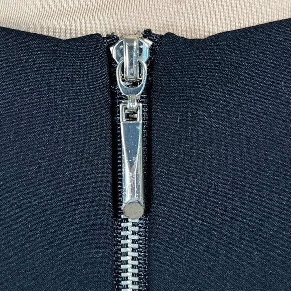 White House Black Market Bell Sleeve Dress LBD Sheath Size 10 - Picture 4 of 9